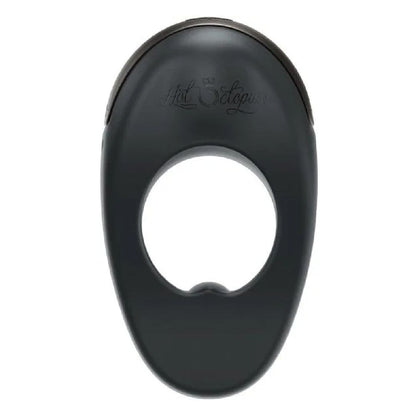 Hot Octopuss Atom Plus Dual Motor Vibrating Black Cock Ring