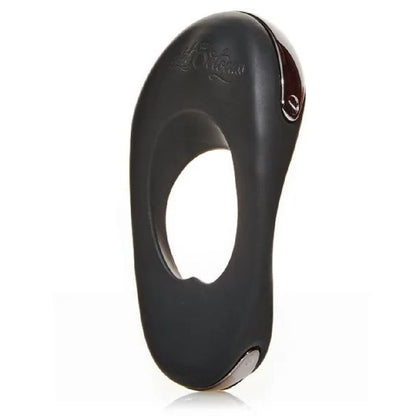 Hot Octopuss Atom Plus Dual Motor Vibrating Black Cock Ring