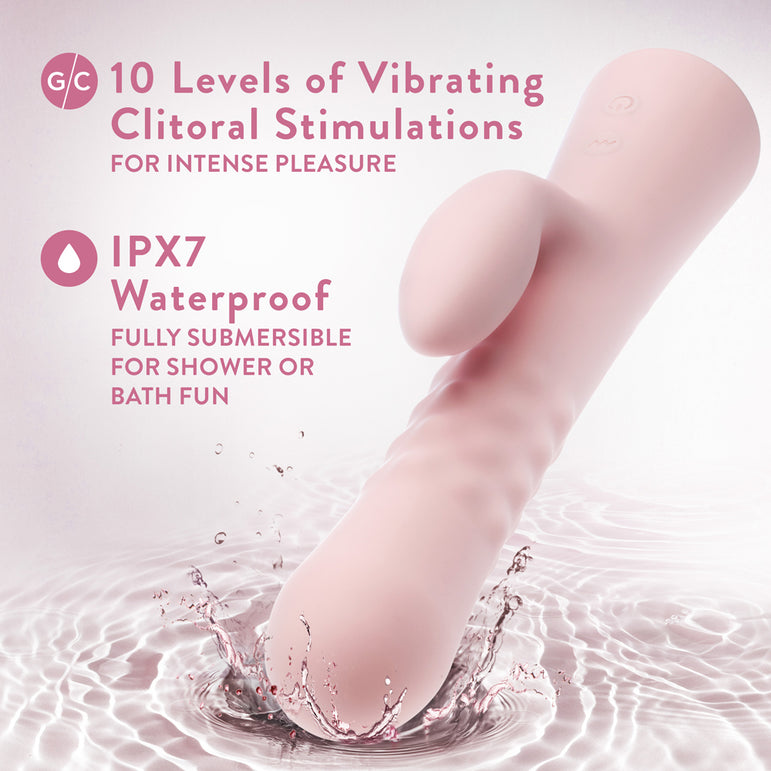 Jaymie G-Spot Rabbit with Pulsating Beads