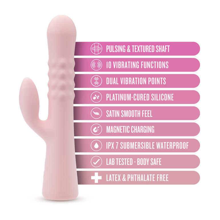 Jaymie G-Spot Rabbit with Pulsating Beads