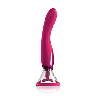 Jimmyjane Apex Double Ended Licking, Sucking G-Spot Vibrator - Pink