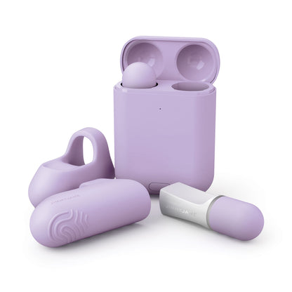 Jimmyjane Hello Touch Pro Two Bullets with Finger Sleeves + Charging Case
