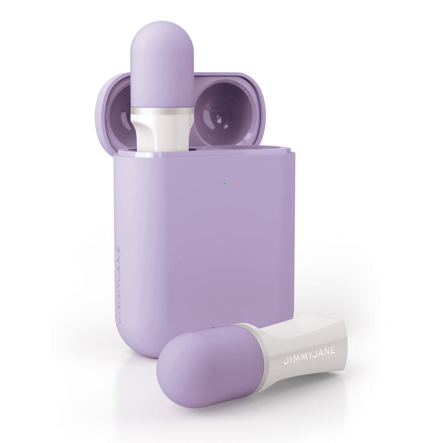 Jimmyjane Hello Touch Pro Two Bullets with Finger Sleeves + Charging Case