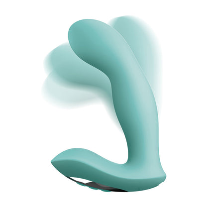 Jimmyjane Pulsus Hands-Free G-Spot Fingering Vibrator with Remote - Teal