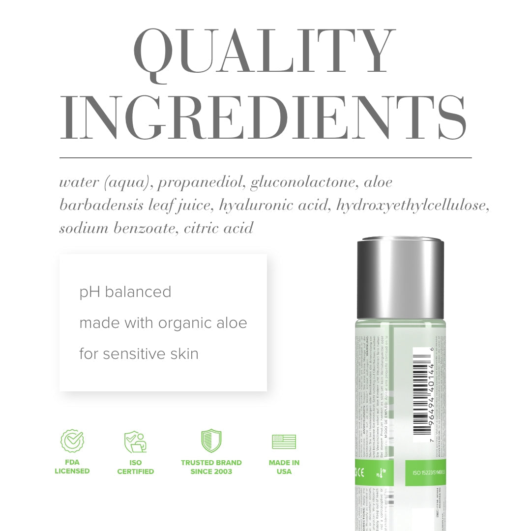 Jo Aloe Water Based Sensitive Skin Lubricant