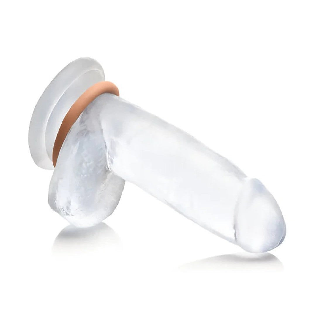 Jock Discreet Stretchy Silicone Cock Ring Set of 3 - Caramel