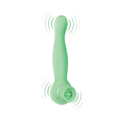 Luscious Licker Double Ended Licking & G-Spot Vibrator - Mint Green