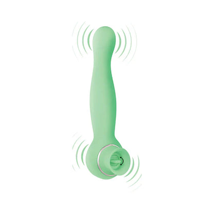 Luscious Licker Double Ended Licking & G-Spot Vibrator - Mint Green