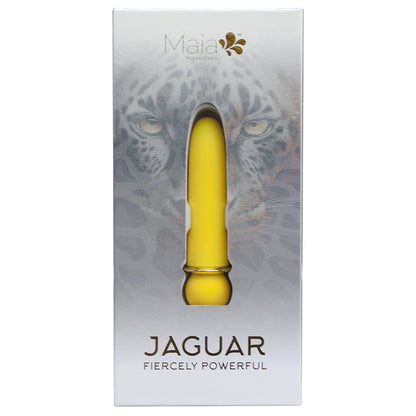 Jaguar 10-Function Rechargeable Silicone Super-Charged Bullet