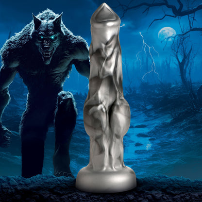 Night Prowler 10 Inch Werewolf Canine Dildo with Knot