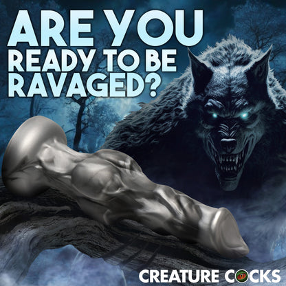 Night Prowler 6.75 Inch Werewolf Canine Dildo with Knot