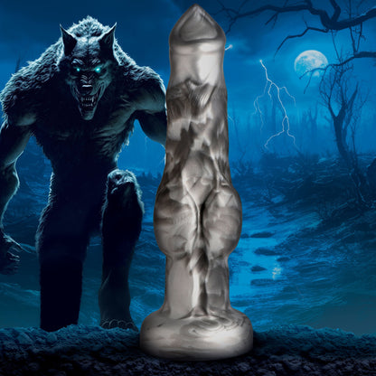 Night Prowler 6.75 Inch Werewolf Canine Dildo with Knot