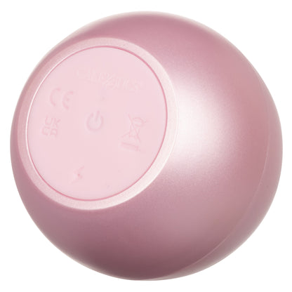 Opal Smooth Discreet Ultra Powerful External Vibrator with Lid - Pink