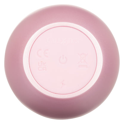 Opal Smooth Discreet Ultra Powerful External Vibrator with Lid - Pink
