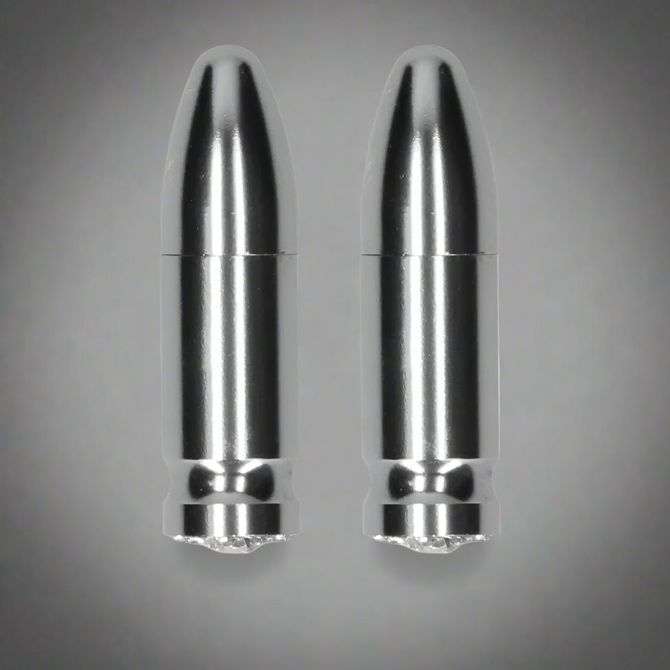 Ouch! Diamond Tipped Bullet Magnetic Nipple Clamps - Gold (Copy)