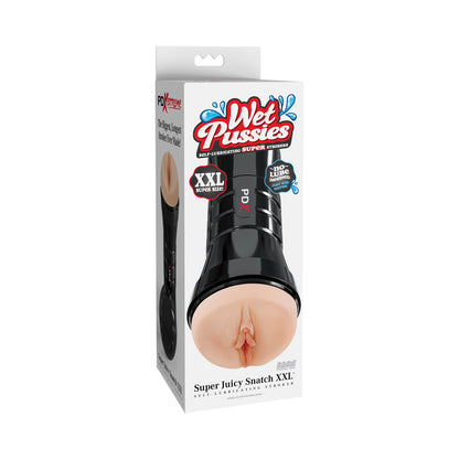PDX Juicy Snatch XXL Self Lubricating Stroker for Large Penises - Vanilla