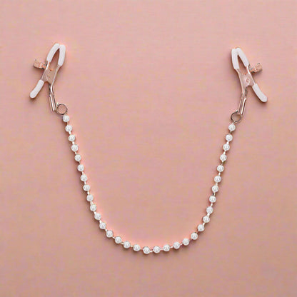 Peaches 'n Cream Pearl Nipple Clamps