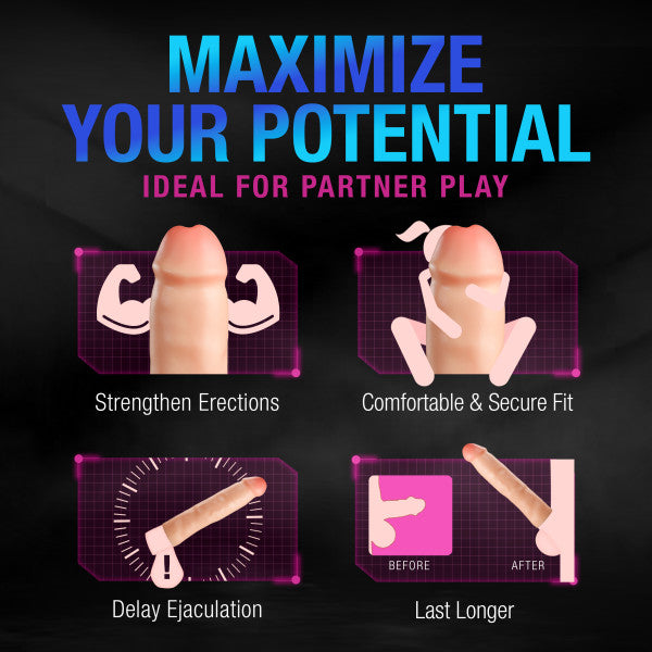 Performance Plus 2 Inch Silicone Penis Extender
