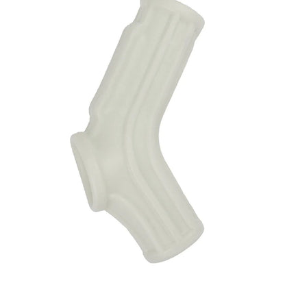 Power Sleeve Sleek Fit Vibrating Penis Enhancer with Ball Strap - White