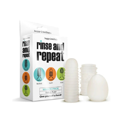 Rinse and Repeat Whack Pack Set of 3 Strokers