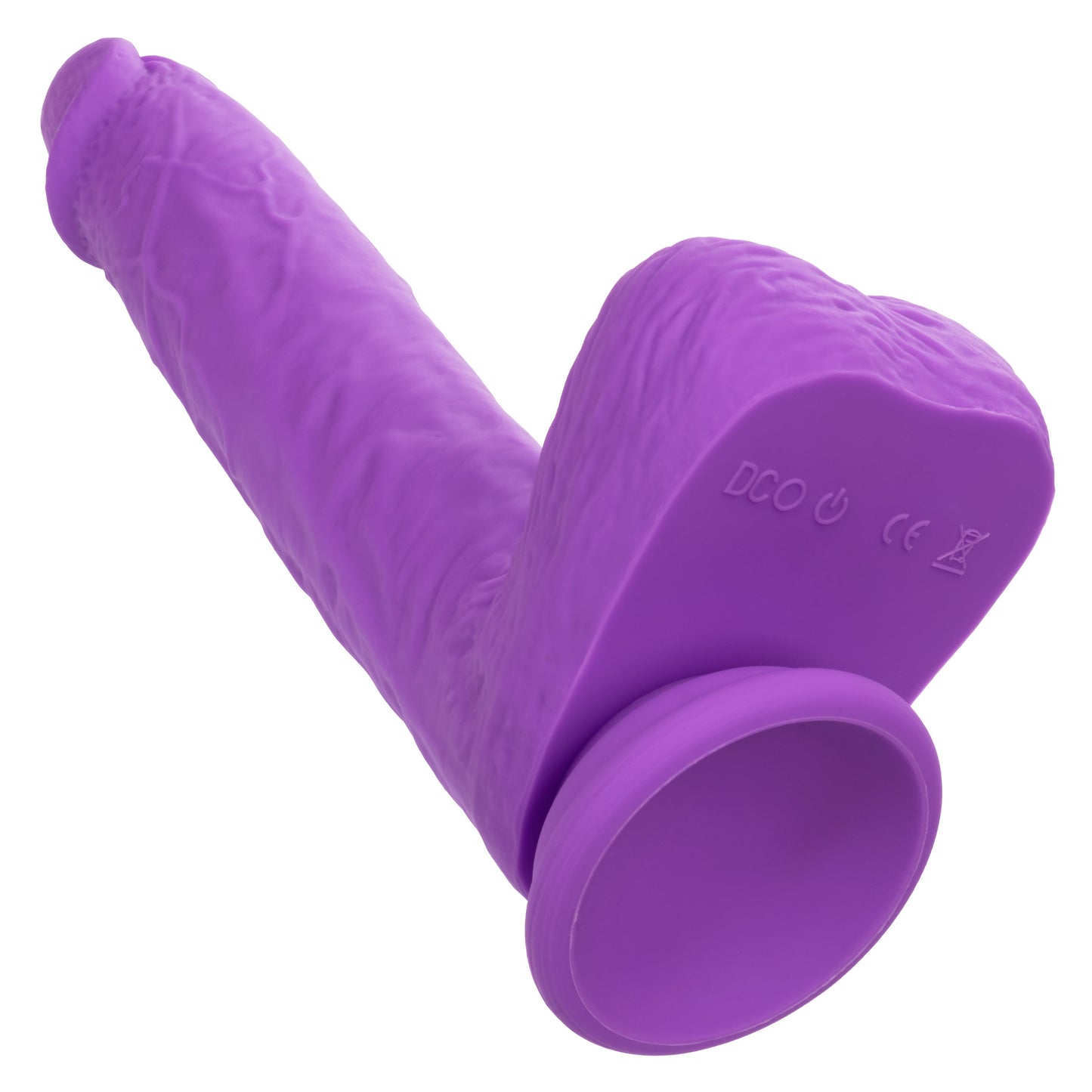 Silicone Stud Rumbling & Thrusting 9.5 Inch Pink Dildo