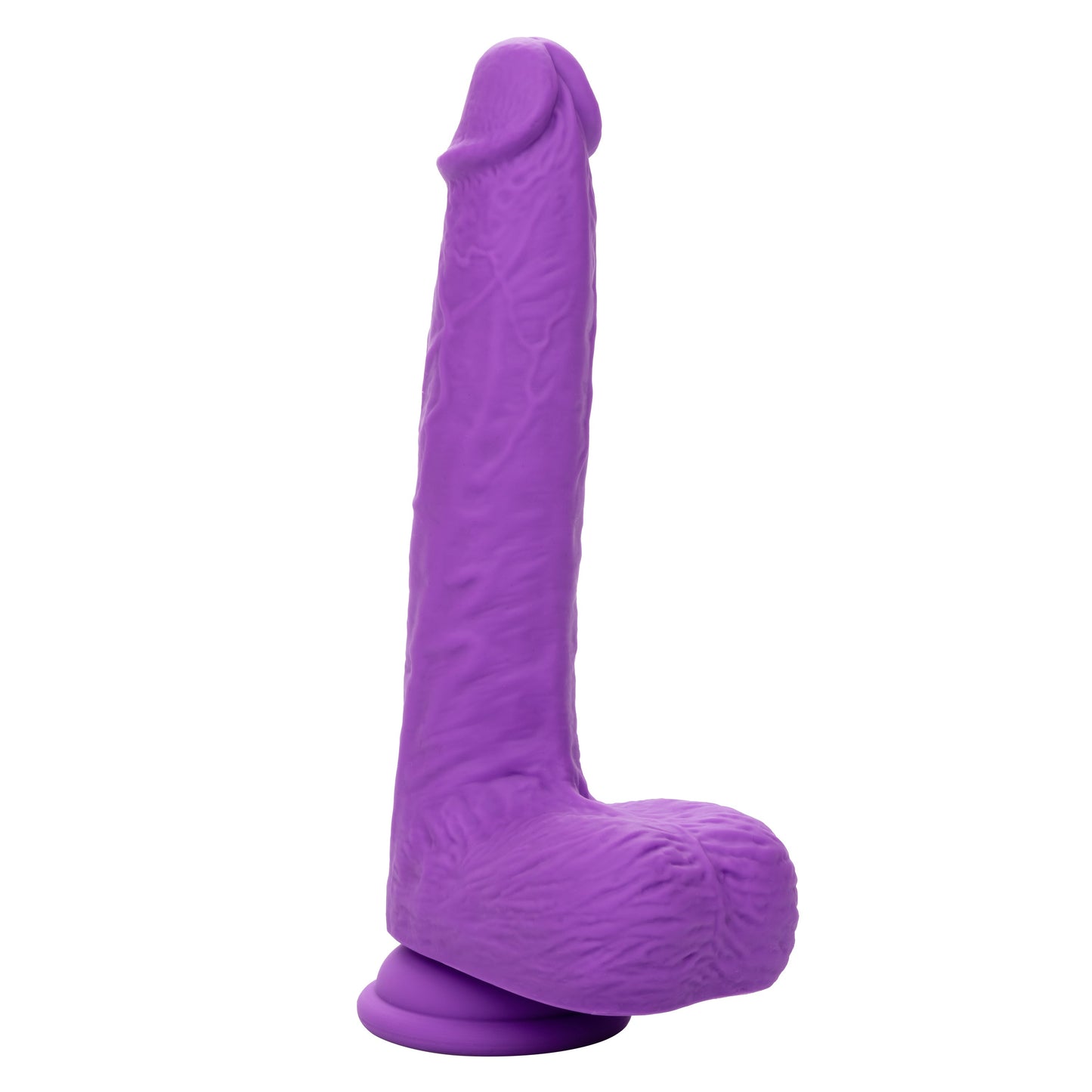 Silicone Stud Rumbling & Thrusting 9.5 Inch Pink Dildo