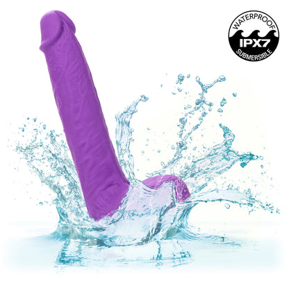 Silicone Stud Rumbling & Thrusting 9.5 Inch Pink Dildo