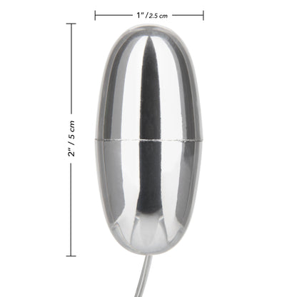 Slim Teardrop Wired Remote Control Vibrating Bullet - Various Colors