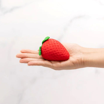 Strawberry Emojibator Ultra Discreet First Time Suction Vibrator