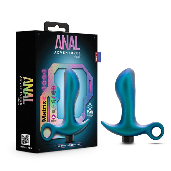 Teleportation Vibrating Silicone Prostate Massager & Butt Plug