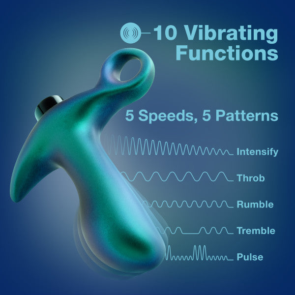 Teleportation Vibrating Silicone Prostate Massager & Butt Plug