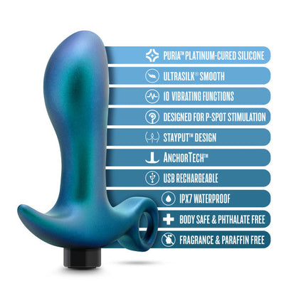 Teleportation Vibrating Silicone Prostate Massager & Butt Plug