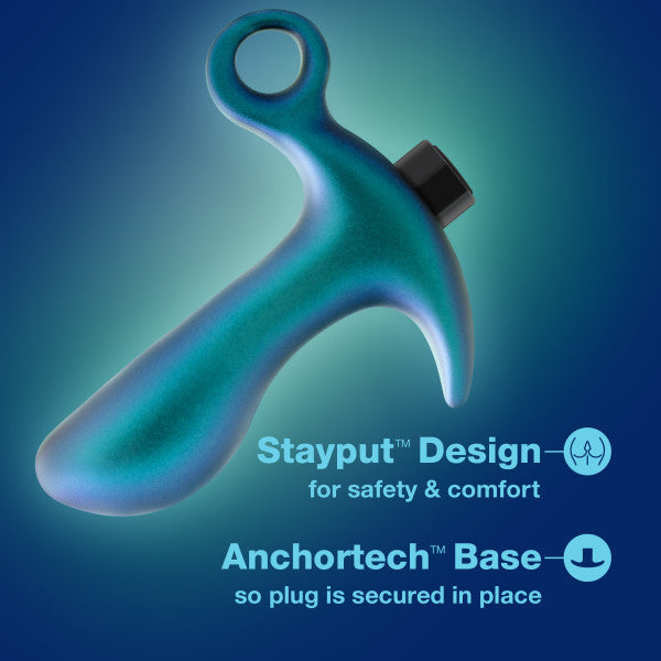 Teleportation Vibrating Silicone Prostate Massager & Butt Plug