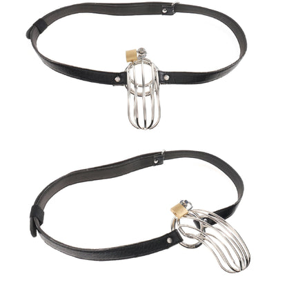 The Prisoner Extreme Locking Steel Chastity Cage