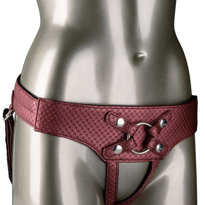 The Regal Empress Heavy Duty Strap-on Harness - Red