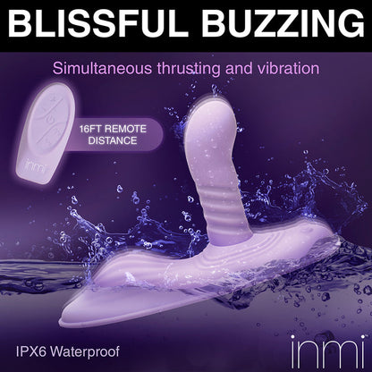 Thrust 'N' Grind Thrusting & Vibrating Silicone Grinder with Remote