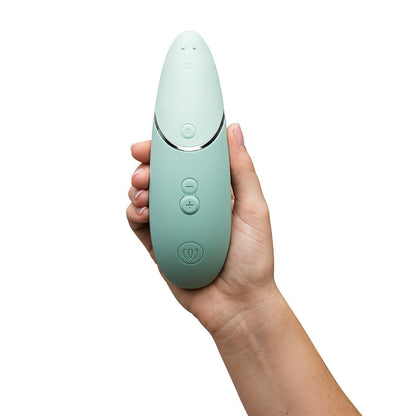 Womanizer Next  Pleasure Air Clitoral Vibrator - Sage Green