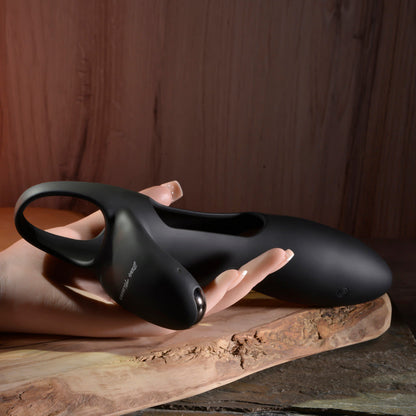 Nautilus Rechargable Vibrating Penis Sleeve for Couples with Remote Control