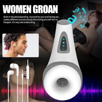 Automatic Air Sucking Blowjob Machine
