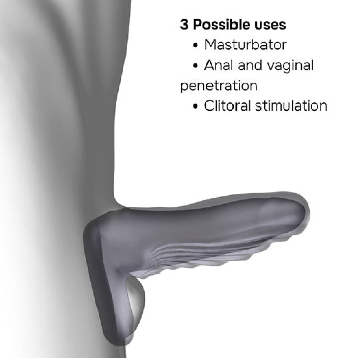 Ryzer 2 in 1 Penis Extender and Masturbation Sleeve in Purple