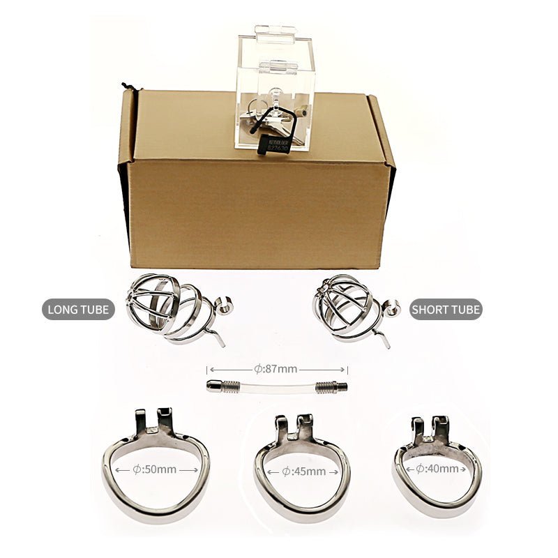 Chastity Discovery Set - Locked in Steel