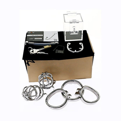 Chastity Discovery Set - Locked in Steel