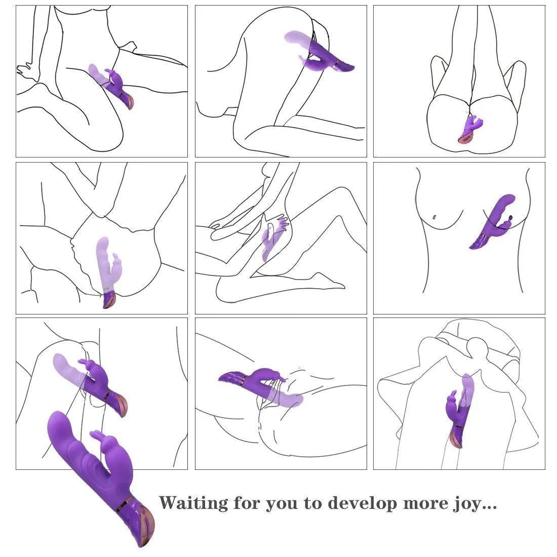 Large Size Rabbit Vibrator for Women